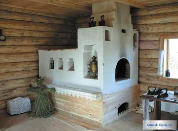 Печное отопление деревянного дома 